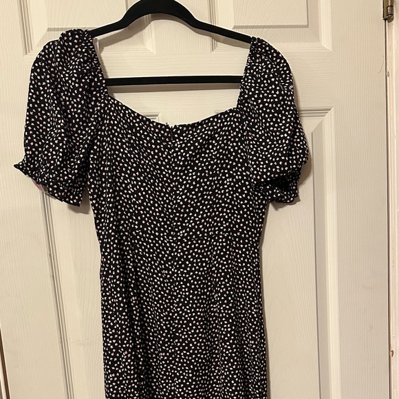 Midi Dress with Slit - Picture 3 of 4